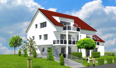 4,5 Zimmer OG-Wohnung mit Balkon in Großbettlingen ***Aufzug, PV-Anlage***