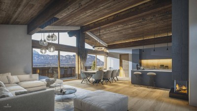 Exklusives Neubau-Penthouse mit Kaiserblick