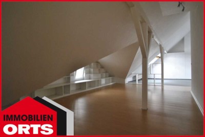 ORTS***schöne Dachgeschosswohnung im stilvollen Altbau