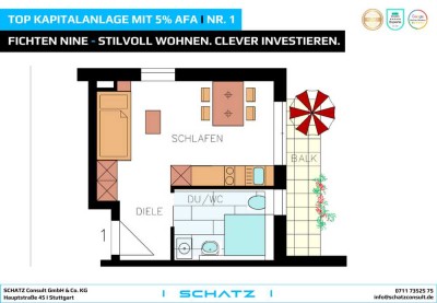 Top Kapitalanlage mit 5% AfA I Nr. 1