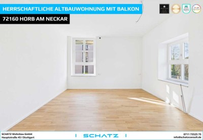 Kernsanierte Altbauwohnung mit Balkon