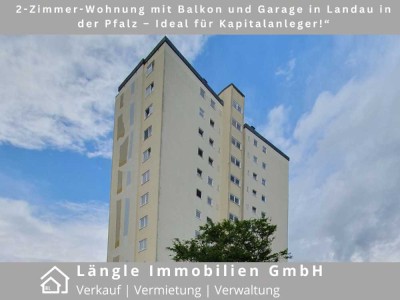 2 ZKB mit Balkon und Garage in Landau in der Pfalz - Ideal für Kapitalanleger