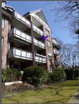 2-Zimmer-Wohnung mit Balkon und EBK in Norderstedt - Garstedt
