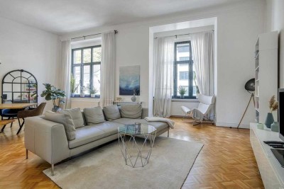 Provisionsfrei: Stilvolle Altbauwohnung mit 4 m Deckenhöhe & Stuck in Düsseldorf-Grafenberg