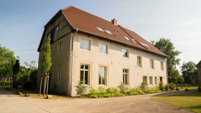 Historisches Rittergut im Außenbereich