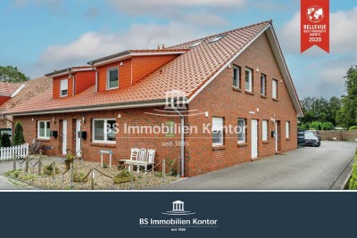 Greetsiel-Nähe Zwillingsmühlen! OG-Wohnung mit PKW-Stellplatz in ruhiger Lage!