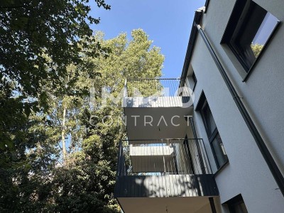 2-Zimmer-Dachterrassen-Wohnung im Grünen