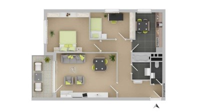 Gersthofen- 3 Zimmer-Wohnung zum Kauf!