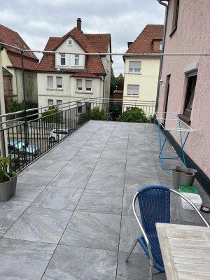 3 Zimmerwohnung mit Terrasse + KFZ Stellplatz