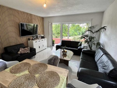 Frisch sanierte 4-Zimmer-Wohnung in zentraler Lage von Hardheim  Erdgeschoss mit Balkon