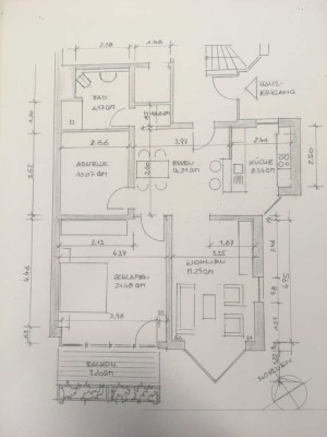 Sonnige 2,5-Zimmerwohnung am Jungfernkopf in Kassel