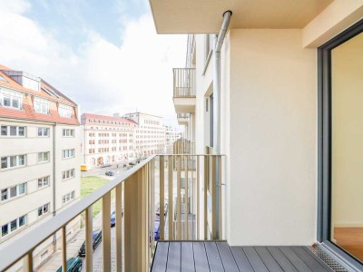 *NEUBAU* Stilvoll wohnen: Großzügige Etagenwohnung mit sonniger Loggia & moderner EBK!