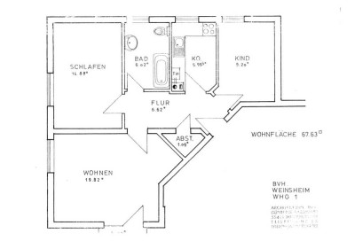 Schöne 3 ZKB Wohnung im EG