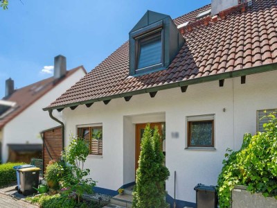 Für Familien: Idyllisch gelegenes Reihenendhaus in Friedberg-Wiffertshausen