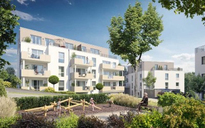 Schwellenfreie 2-Zimmer-Wohnung in Bad Endbach - Neubau