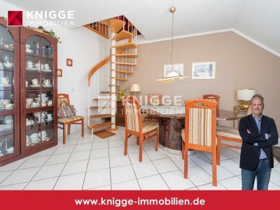 +++ 3381 - Maisonette-Wohnung mit 2 Dachterrassen und TG-Stellplatz in Bergisch Gladbach-Refrath +++