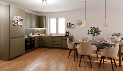 Doppelhaushälfte mit Terrasse und Garten