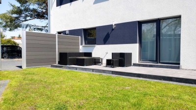 NEUBAU! LUXURIÖSE DDH mit 4 Zimmern + Dachterrasse + Einbauküche + Sauna +  hochwertiger Ausstattung