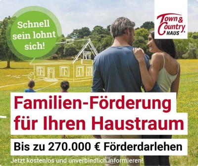 Hallo Eigenheim, tschüss Miete! Förderfähiges Massivhaus mit Photovoltaikanlage und Einbauküche in