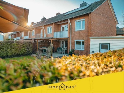 NEUER PREIS: Modernisiertes Reihenendhaus mit Hasezugang!