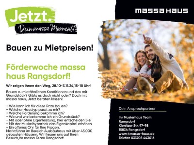 Förderwoche bei massahaus Rangsdorf !!!