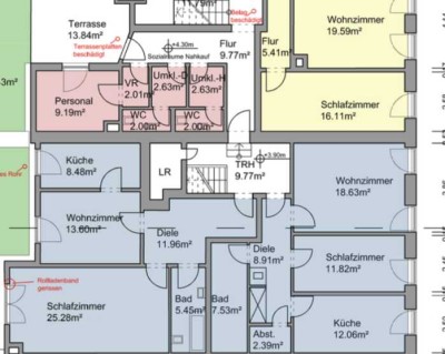 Helle 2-Zimmer Wohnung in Karlsruhe Südstadt
