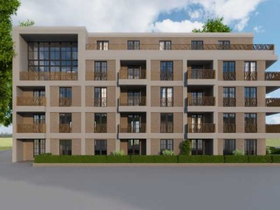 Helle Penthousewohnung mit Dachgarten im KFW 40 QNG Energiesparhaus
mit guter Lux Anbindung