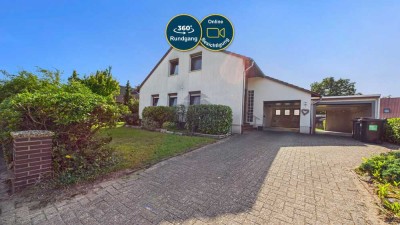Einfamilienhaus in massiver Bauweise – 5 Zimmer, Balkon, Terrasse & großzügiges Grundstück in Eystru
