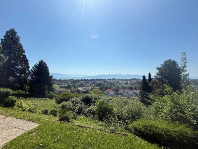 Wohnung  mit großer Terrasse und See- und Bergblick 
in Lindau - Hoyerberg