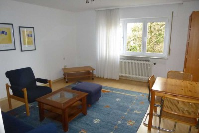 möblierte 2-Zimmer-Wohnung in Karlsruhe -Grünwettersbach an Berufspendler zu vermieten