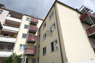 Sanierte 4-Zimmer-Wohnung mit Balkon und Garage direkt am Stadtpark