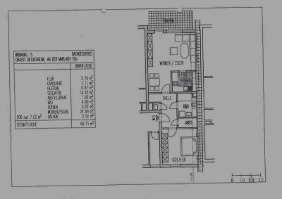 gemütliche Dachgeschosswohnung