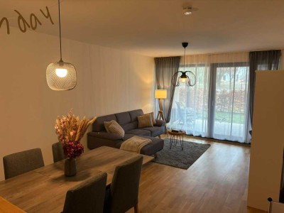 Heubach: charmante 3 Zimmer Wohnung mit Gartenanteil