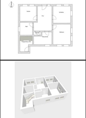 3-ZKB Wohnung zu vermieten - befristet für 12 Monate