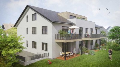Moderne, schlüsselfertige Neubau-Eigentumswohnung 
- 2- Zimmer lichtdurchflutet, modern und zentral