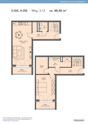 Große Maisonette Wohnung in Potsdam!