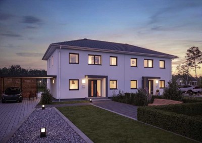 Doppelhaus (4-130) der Firma STREIF - Ihr Traumhaus mit Sonnenblick in optimaler Lage!