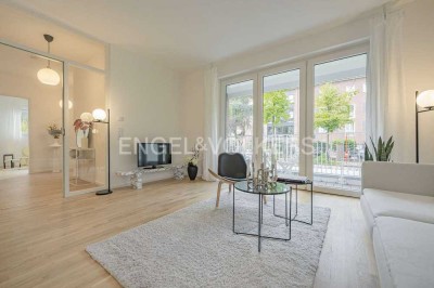 Hochwertig ausgestattete Maisonette-Wohnung mit eigenem Garten