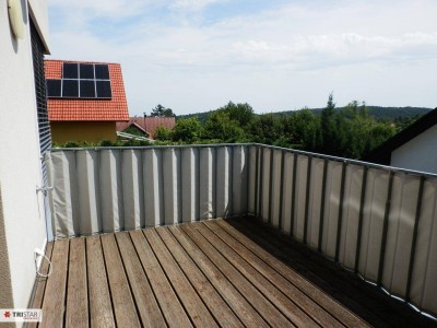 Burg Liechtenstein-Nähe - Exklusive Balkonwohnung in Passivhausbauweise