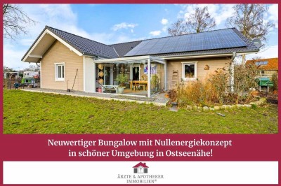 Neuwertiger Bungalow mit Nullenergiekonzept in schöner Umgebung in Ostseenähe