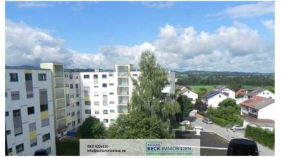 Gepflegtes 1 Zi. App. mit Westbalkon und Stellplatz in Lauben- Heising