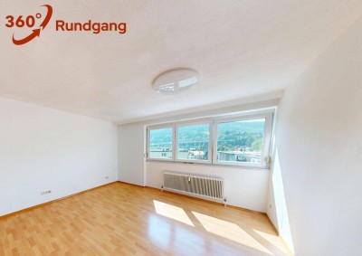 Hoch hinaus in Pradl – 3-Zimmer-Wohnung mit Südloggia &amp; Bergblick