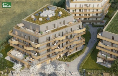 „Hirschfeld – Naturnah wohnen“ - Niedrig-Energie-Standard-Neubau in begehrter Grün-Ruhelage!