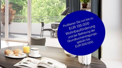 Wohnort für Sonnenverwöhnte: 2-Zimmer-Wohnung mit Loggia