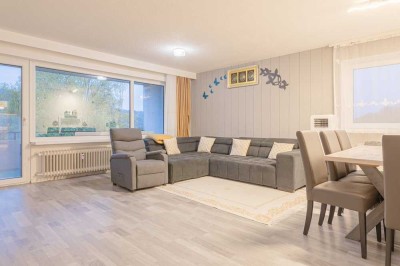 4-Zimmer-Wohnung mit Traumblick vom großem Balkon - familienfreundlich, zentral, ruhig