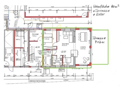 2,5 Zimmerwohnung in ruhiger Lage