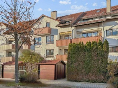 Großzügige 4-Zimmer-Dachgeschoss-Maisonette mit 3 Balkonen in Königsbrunn