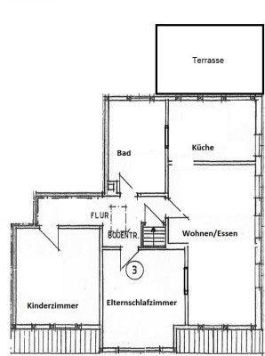 Schöne 3-Zimmer-Wohnung mit gehobener Innenausstattung mit Terrasse und Einbauküche Neetze