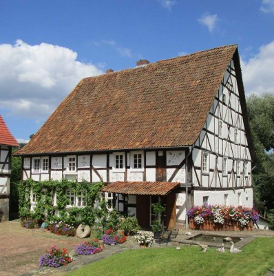 Hochparterre-Wohnung in einer ehemaligen Fachwerkmühle