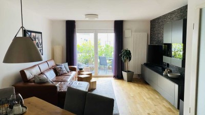 Exklusive 3 Zimmer-Wohnung im Erdgeschoss mit Terrasse Nähe Dörnbergpark (Effizienz 70)